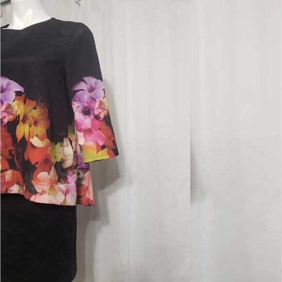 Ted Baker London Cadie Cascading floral dress Sz 6 - Picture 4 of 4